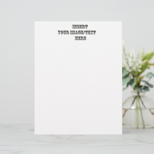 Blank Stationery (Stehend Vorderseite)