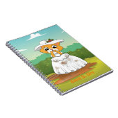 Blank Stray Spiral Notebook Notizblock (Rechte Seite)