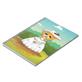 Blank Stray Spiral Notebook Notizblock (Linke Seite)
