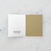 Blank Sympathy Thank You Note Card -- Doves Dankeskarte (Innenseite)