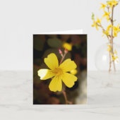 Blank_Tiny Yellow Karte (Gelbe Blume)