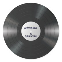 Blank Vinyl Music Record LP DIY Individuelle Name