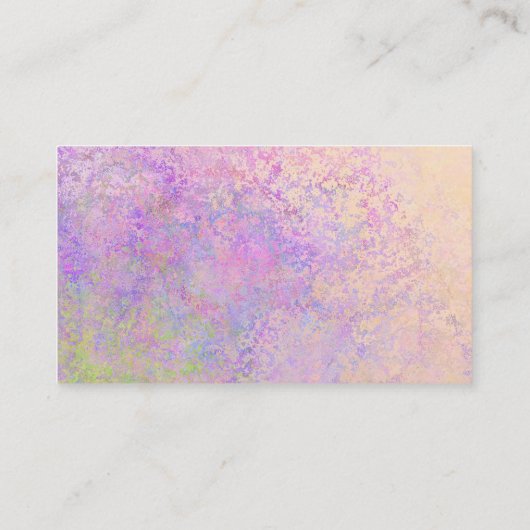 Blank Visitenkarte (Rückseite)