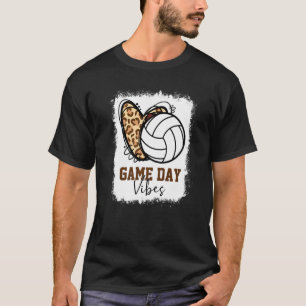 Blank Volleyball Game Day Vibes Volleyball Mama T-Shirt