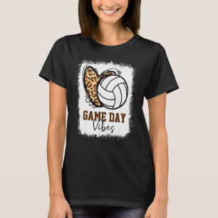 Blank Volleyball Game Day Vibes Volleyball Mama T-Shirt