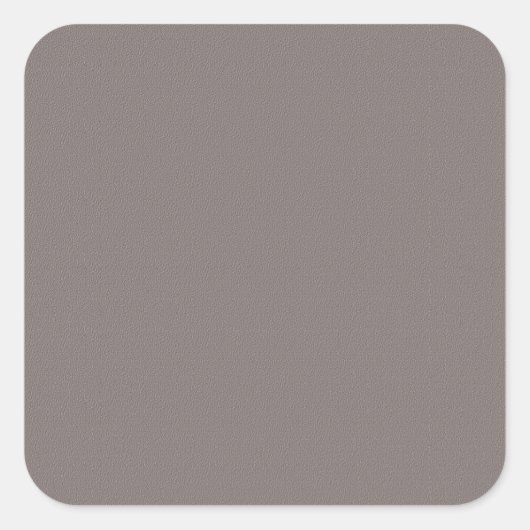 Blank Vorlage Fügen Sie Ihren Bildtext elegant gra Quadratischer Aufkleber (Vorderseite)
