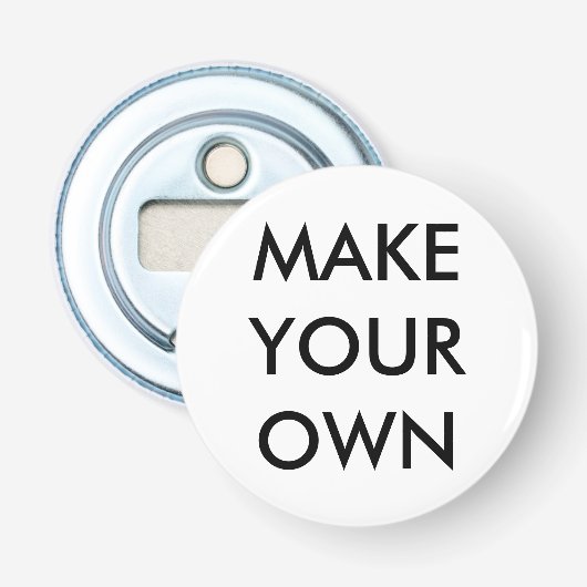 Blank-Vorlage für den benutzerdefinierten Flaschen Flaschenöffner (Vorderseite)