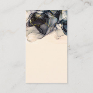 Blank Watercolor Business Card Visitenkarte