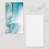 Blank Watercolor Business Card Visitenkarte (Vorne/Hinten)