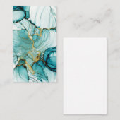 Blank Watercolor Business Card Visitenkarte (Vorne/Hinten)