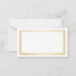 Blank Wedding Advice Cards, Ehefrau, Mommy White Hinweiskarte<br><div class="desc">Saubere leere Karte für Hochzeitsratschläge,  Mama Ratschläge,  Ehefrau Ratschlag Karte,  um in eleganter Weise in goldener Farbbox zu präsentieren.</div>