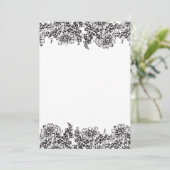 Blank Wedding Einladungen (Stehend Vorderseite)