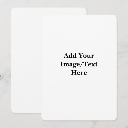 Blank Wedding Templates | Elegant Customizable  Einladung (Vorne/Hinten)