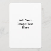 Blank Wedding Templates | Elegant Customizable  Einladung (Vorderseite)