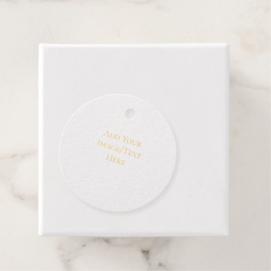 Blank Wedding Templates | Elegant Customizable  Geschenkanhänger (Mit Box)