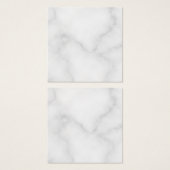 Blank White Marble Wedding (Vorne & Hinten)
