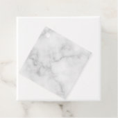 Blank White Marble Wedding Geschenkanhänger (Beispiel)