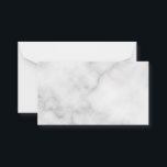 Blank White Marble Wedding Hinweiskarte<br><div class="desc">Fügen Sie Ihrer Hochzeit eine persönliche Touch mit einer eleganten,  weißen Marmorhochzeit-Tipp und Wunschkarte hinzu. Ideal für Hochzeiten,  Babydusche,  Geburtstagsparty,  Brautparty,  Junggeselinnen-Abschied und alle besondere Anlässe.</div>