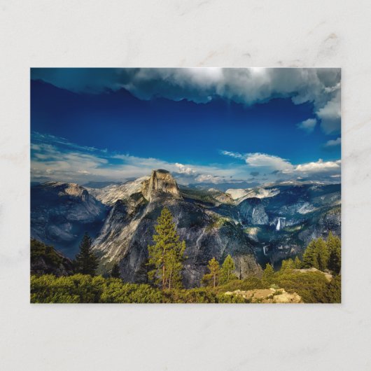 Blank-Yosemite-Tal im Yosemite-Nationalpark Postkarte (Vorderseite)