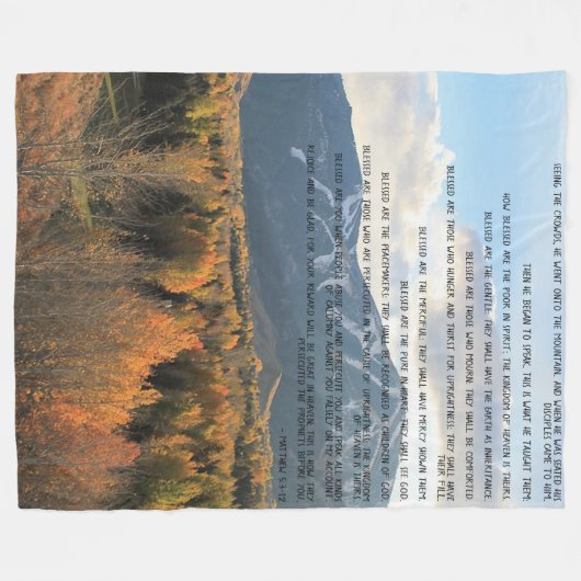 Blanka Fleecedecke (Vorderseite (Horizontal))