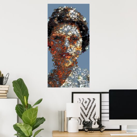 Blanka Vlasic portrait Poster (Heimbüro)