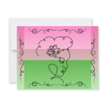 Blankarte der Roselinie