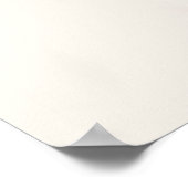Blanke Blatt-Monstera-Rahmen Poster (Ecke)
