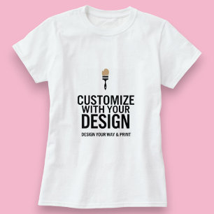 Blanke einfache anpassbare Geschäftskleidung T-Shirt