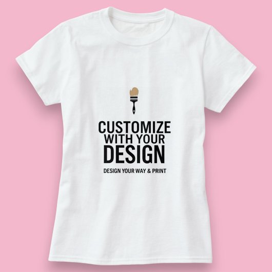 Blanke einfache anpassbare Geschäftskleidung  T-Shirt