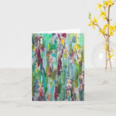 Blanke Notecard ausblenden Karte (Gelbe Blume)