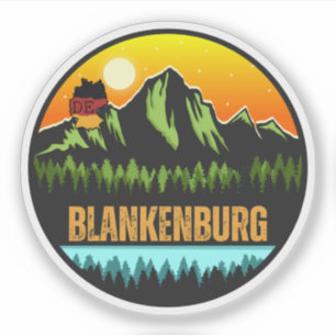 Blankenburg, Deutschland Aufkleber