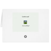 Blankenkarte (Rückseite Horizontal)