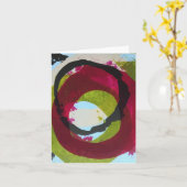 Blankenkarte am Ozean Karte (Gelbe Blume)