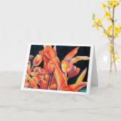 Blankenkarte für die Sunset Hues Karte (Gelbe Blume)