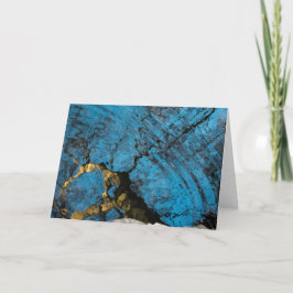 Blankenkarte für flüssige Bäume Karte