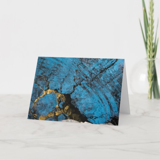 Blankenkarte für flüssige Bäume Karte (Vorderseite)