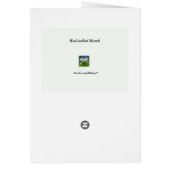 Blankenkarte für Red Tged Hawk (Hinten)