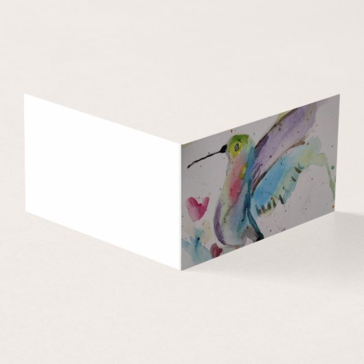 Blankenkarte für Wasserfarben (Vorderseite)