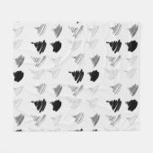 Blankenmuster für das Brush-Prüfmuster Fleecedecke (Vorderseite (Horizontal))