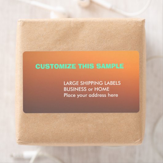 Blankenversand-Etikett (Insitu)