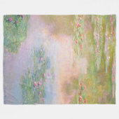 BLANKET | Claude Monet Nymphéas Fleecedecke (Vorderseite (Horizontal))