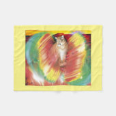 Blanket Cougar Mountain Lion Zuhause Decore Fleecedecke (Vorderseite (Horizontal))