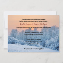 Blanket der White Winter Wonderland Wedding