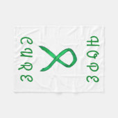 Blanket des Angel-Engels Fleecedecke (Vorderseite (Horizontal))