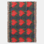 Blanket des gestrichenen Herzens Decke (Vorderseite Vertikal)