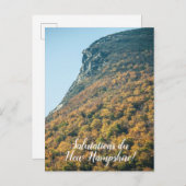 Blanket des Herbstes Einladungspostkarte (Vorne/Hinten)