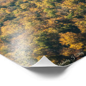 Blanket des Herbstes Fotodruck (Ecke)