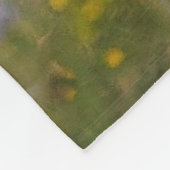 Blanket Dog Friend glückliches Stimmungsbild Fleecedecke (Ecke)