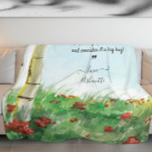 Blanket für einen Langstreckenfreund | COVID-Meldu Fleecedecke