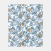 Blanket für im Winter geborene Babys Fleecedecke (Vorderseite)